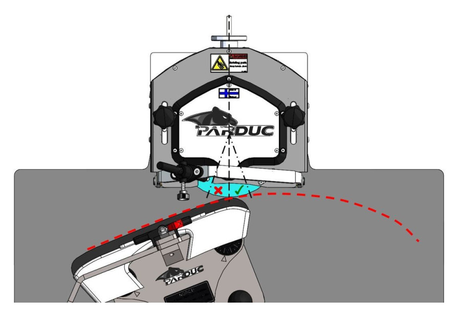 Manual skate sharpening